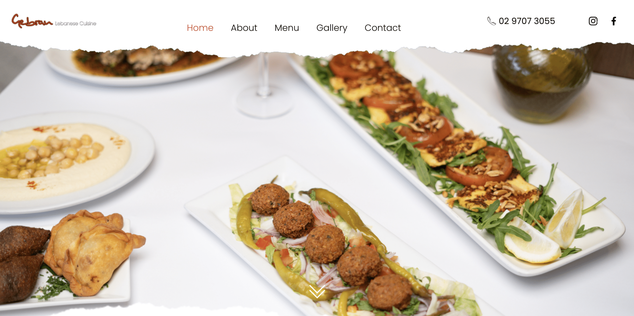 Restaurant/Cafe Website